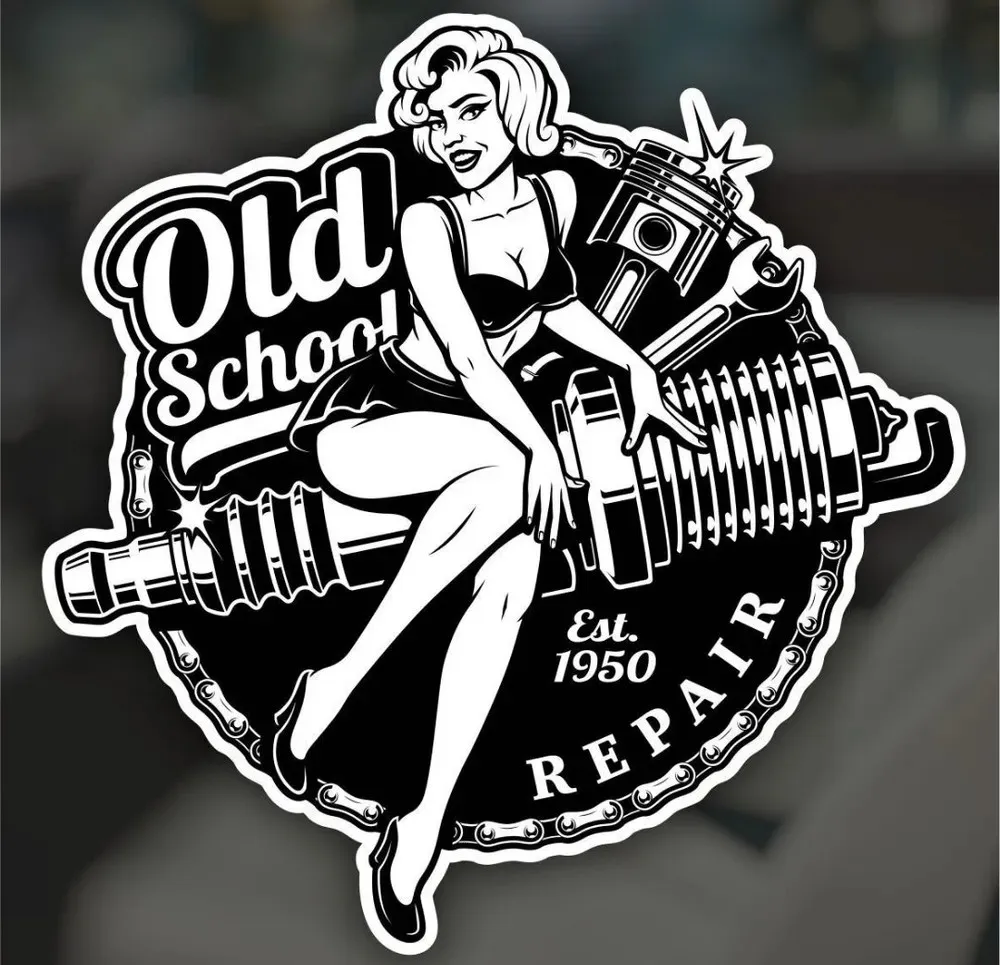 Виниловые наклейки для ремонта в стиле ретро (Old School), водонепроницаемые, для автомобиля, ноутбука, стены
Виниловые наклейки для ремонта в стиле ретро (Old School), водонепроницаемые, для автомобиля, ноутбука, стены