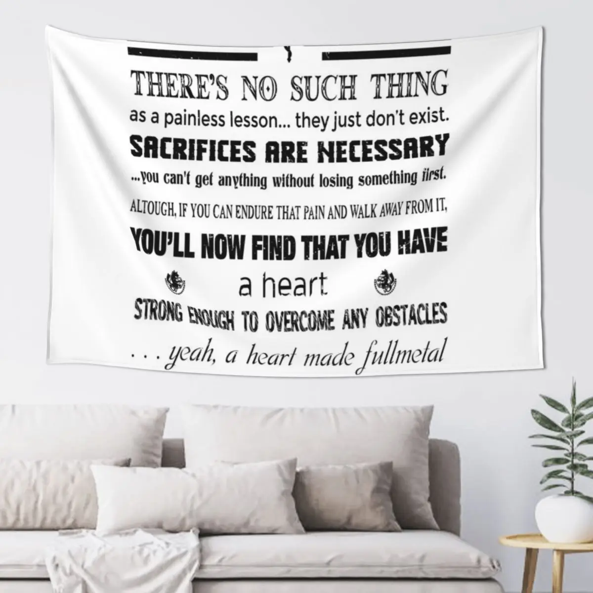 Fullmetal Alchemist Brotherhood last Edward Elric Quote Tapestry Decoration Pictures Room Wall Carpet Wall Tapestry
Fullmetal Alchemist Brotherhood last Edward Elric Quote Tapestry Decoration Pictures Room Wall Carpet Wall Tapestry
