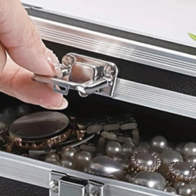 Portable Aluminum Alloy Storage Box Cash Document Tools Home Safe Black Custom Props Metal Password Storage Box
Portable Aluminum Alloy Storage Box Cash Document Tools Home Safe Black Custom Props Metal Password Storage Box
