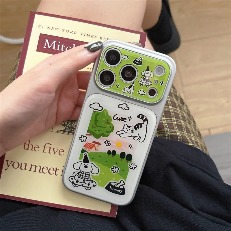 Cute Puppy Kitten Cartoon Phone Case for iPhone 14 15 16 17Pro Max Kawaii Shockproof Cover fashion phone cases iphone 17 pro max
Cute Puppy Kitten Cartoon Phone Case for iPhone 14 15 16 17Pro Max Kawaii Shockproof Cover fashion phone cases iphone 17 pro max