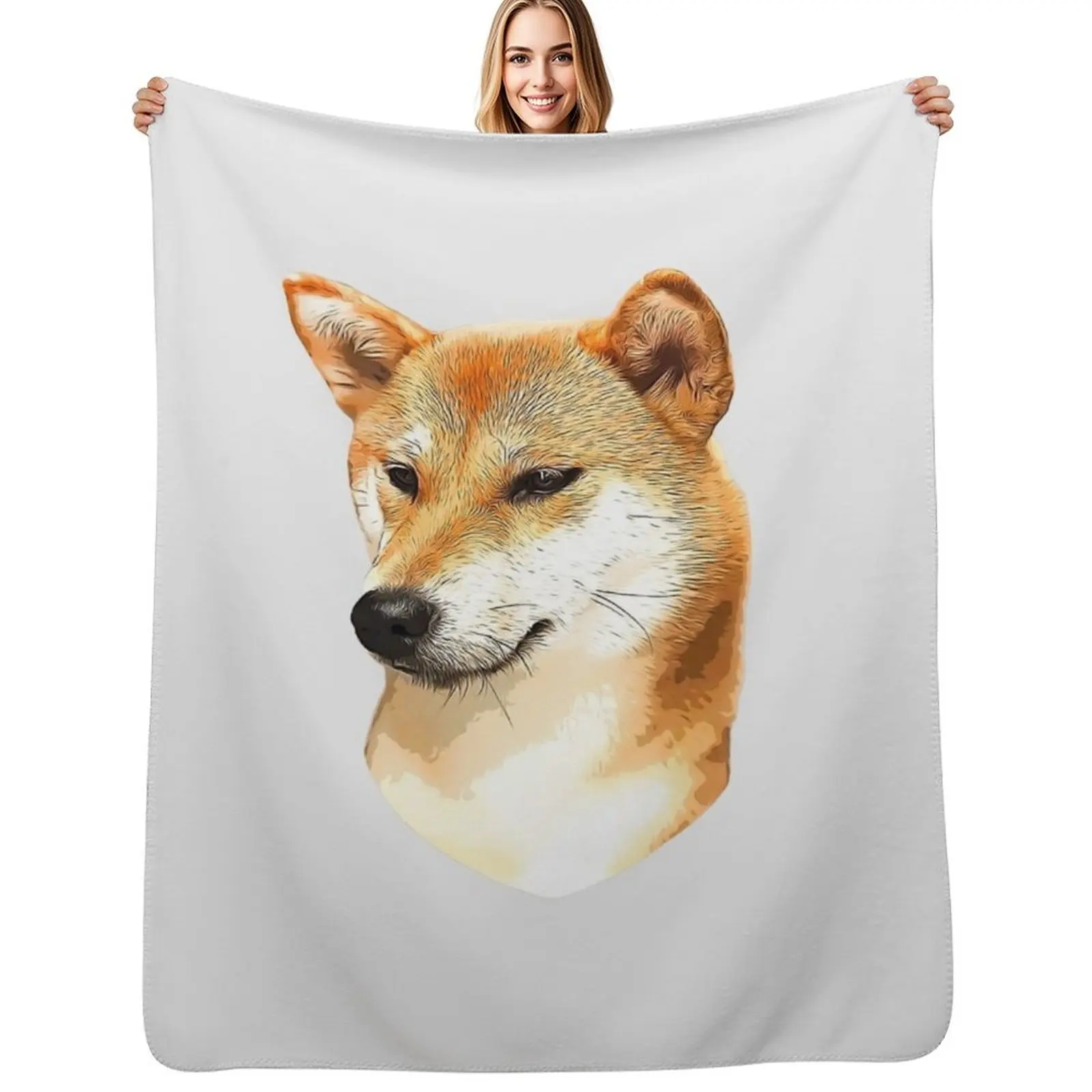 Shiba Inu Stunning Dog! Throw Blanket Warm Throw Blanket Gift for Anniversary
Shiba Inu Stunning Dog! Throw Blanket Warm Throw Blanket Gift for Anniversary