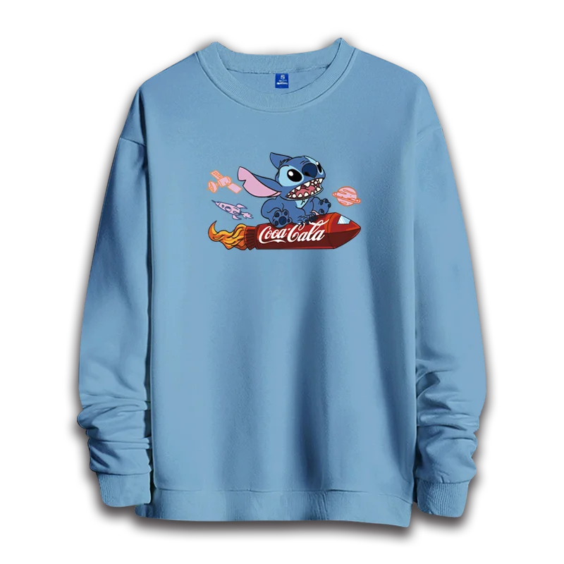 Stitch cartoon hoodie women'sround neck hoodie women's long sleeved top couple hoodie loose round neck top couple fashion clothe
Stitch cartoon hoodie women'sround neck hoodie women's long sleeved top couple hoodie loose round neck top couple fashion clothe