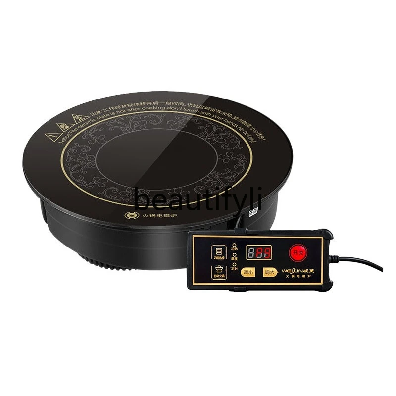 Fire boiler induction cooker embedded round square commercial touch wire control high power 
Fire boiler induction cooker embedded round square commercial touch wire control high power