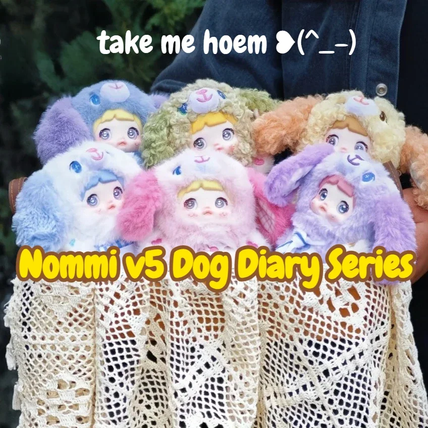 Nommi V5 Dog Diary Series Plush Blind Box Cute Desktop Decoration Trendy Toy Bag Pendant Keychain Phone Lanyard Plush Doll Gifts
Nommi V5 Dog Diary Series Plush Blind Box Cute Desktop Decoration Trendy Toy Bag Pendant Keychain Phone Lanyard Plush Doll Gifts