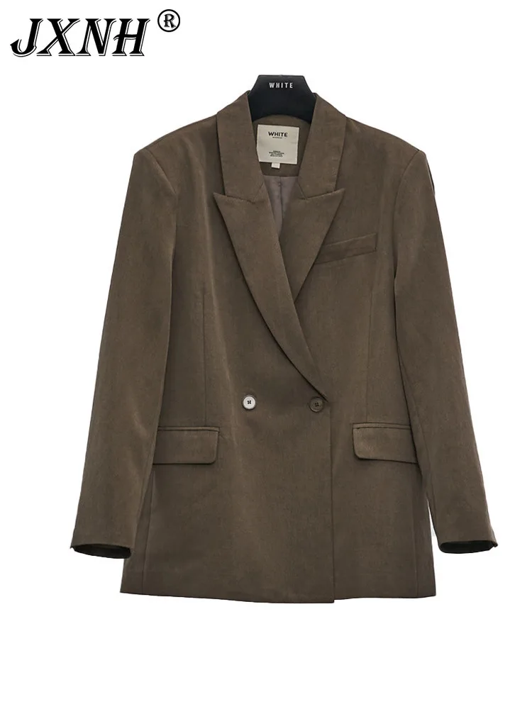 Solid Color Versatile 2024 Spring And Autumn New Women's Clothing Style, Simple Design, Slimming And Luxurious Suit Jacket
Solid Color Versatile 2024 Spring And Autumn New Women's Clothing Style, Simple Design, Slimming And Luxurious Suit Jacket