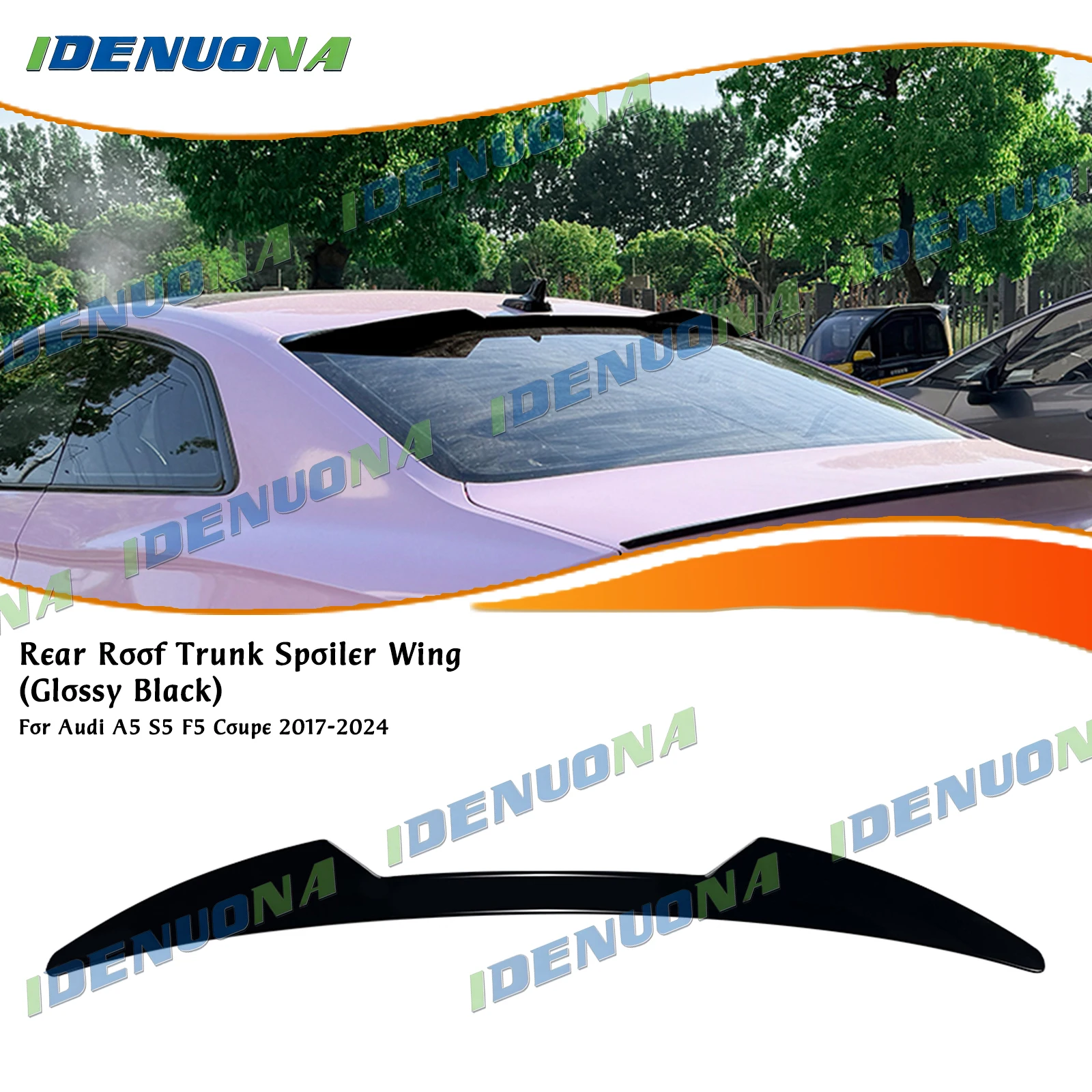 For Audi A5 S5 F5 Coupe 2017-2024 Roof Spoiler Rear Window Wing Upper Lip
For Audi A5 S5 F5 Coupe 2017-2024 Roof Spoiler Rear Window Wing Upper Lip
