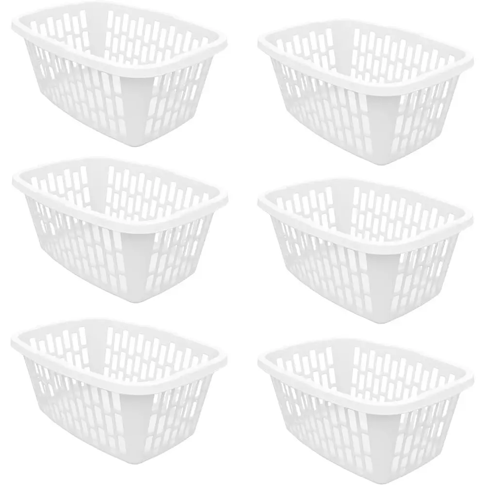 Корзина для белья белая, 1.5 бушеля, складная, с вентиляционными отверстиями и ручками для удобной переноски и хранения
Корзина для белья белая, 1.5 бушеля, складная, с вентиляционными отверстиями и ручками для удобной переноски и хранения