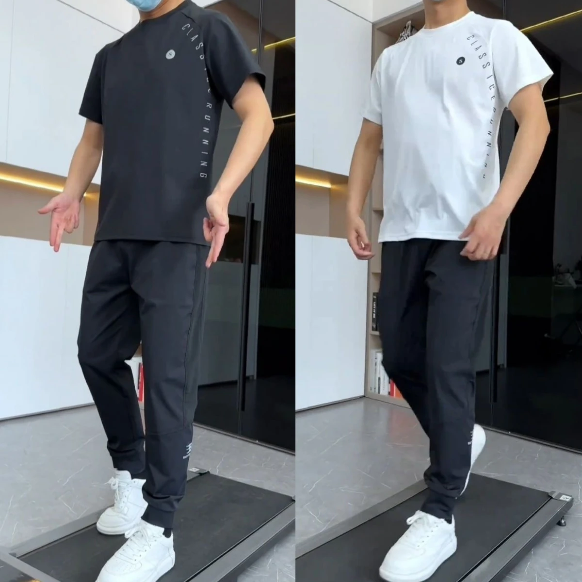 Летний новый повседневный спортивный комплект из молочного шелка: свободный дышащий костюм из ледяного шелка с драпировкой, короткий рукав и длинные брюки, комплект из двух предметов для молодежи
Летний новый повседневный спортивный комплект из молочного шелка: свободный дышащий костюм из ледяного шелка с драпировкой, короткий рукав и длинные брюки, комплект из двух предметов для молодежи