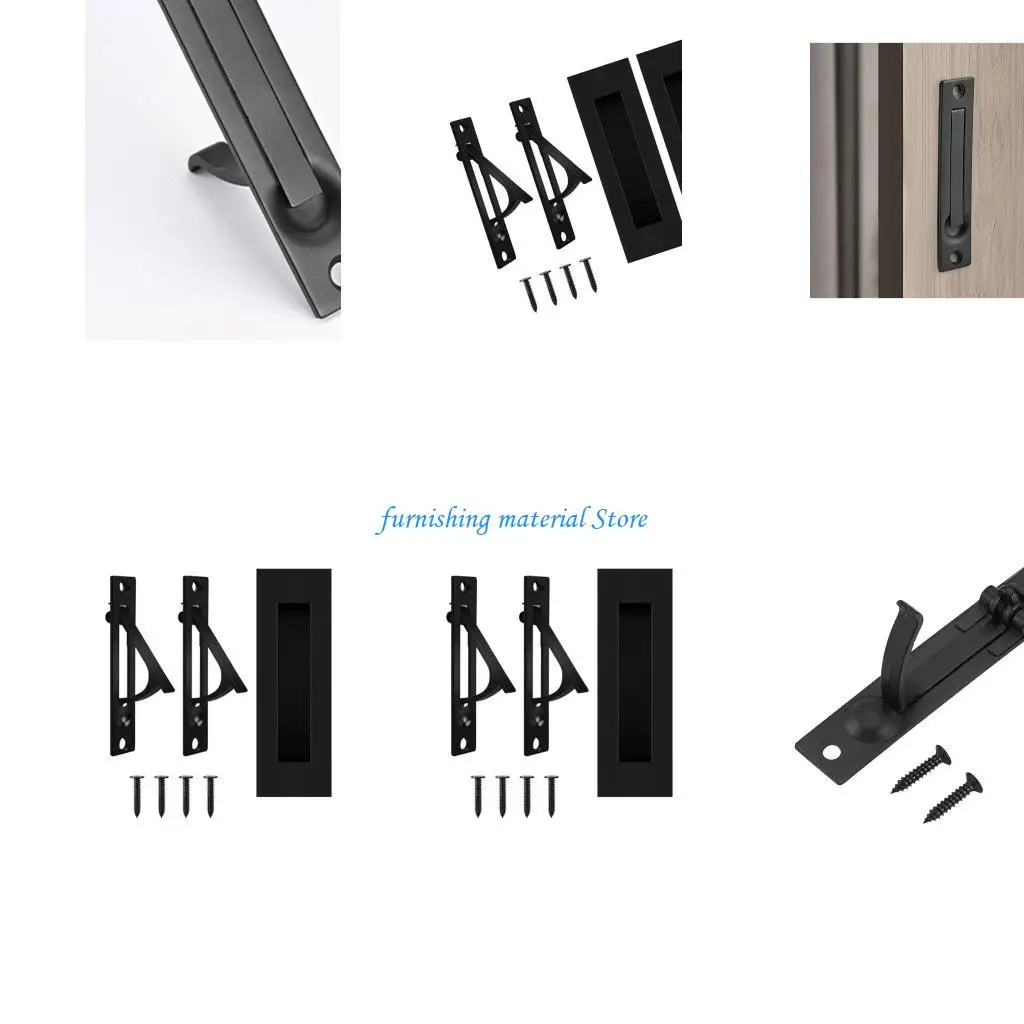 Y5GD Complete Pocket Door Hardware Package Smooth Gliding System Interior Door Handles with Easy Mounting Guide for Home
Y5GD Complete Pocket Door Hardware Package Smooth Gliding System Interior Door Handles with Easy Mounting Guide for Home