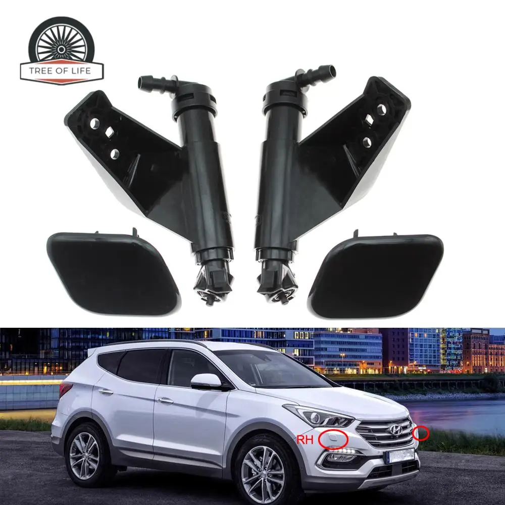 Форсунка омывателя передней фары для Hyundai Santa Fe DM Grand Fe 2015-2018, насос распылителя + крышка 98671-2W500
Форсунка омывателя передней фары для Hyundai Santa Fe DM Grand Fe 2015-2018, насос распылителя + крышка 98671-2W500