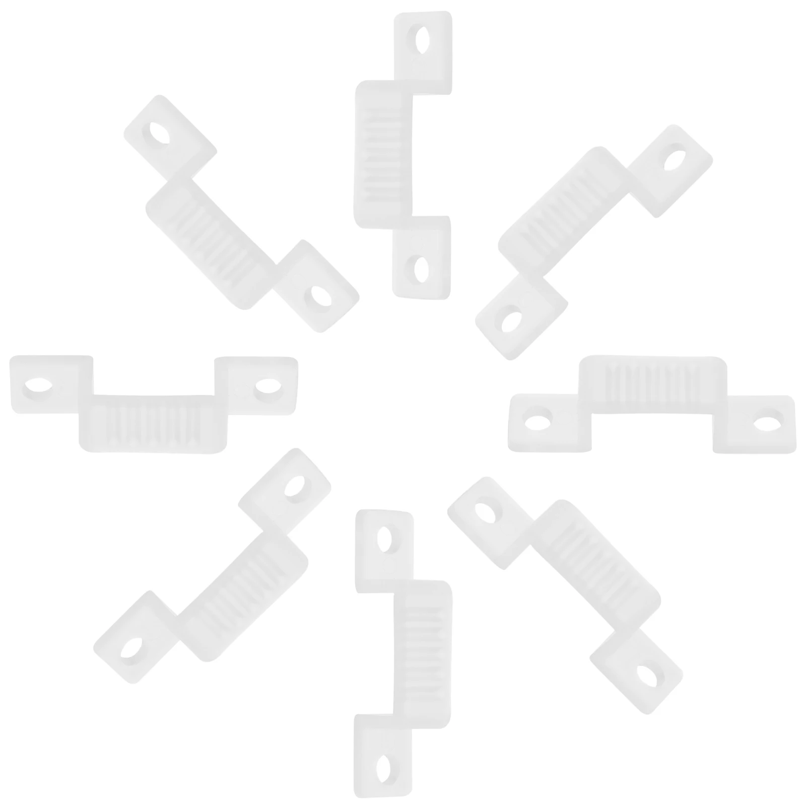 100pcs Light Strip Clips Firm Plastic Buckles for LED Strips Mounting Double Hole Triple Row Wire Fixing Accessories
100pcs Light Strip Clips Firm Plastic Buckles for LED Strips Mounting Double Hole Triple Row Wire Fixing Accessories