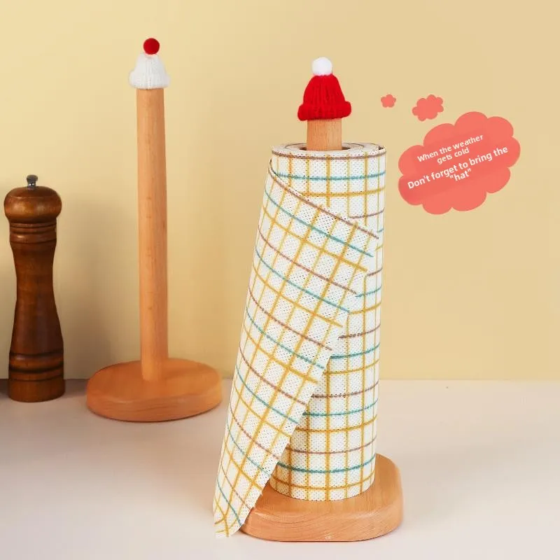 Beech Wood Tissue Holder Vertical Roll Paper Towel Kitchen Bathroom Organizer Shelf Oil Absorbent Wrap Storage Rack Stand
Beech Wood Tissue Holder Vertical Roll Paper Towel Kitchen Bathroom Organizer Shelf Oil Absorbent Wrap Storage Rack Stand