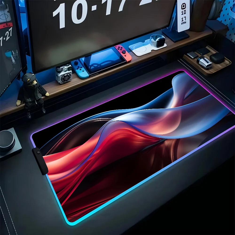 3D Abstract Mousepad XXL RGB Gaming Mouse Pads HD Black Gamer Accessories Large LED
3D Abstract Mousepad XXL RGB Gaming Mouse Pads HD Black Gamer Accessories Large LED