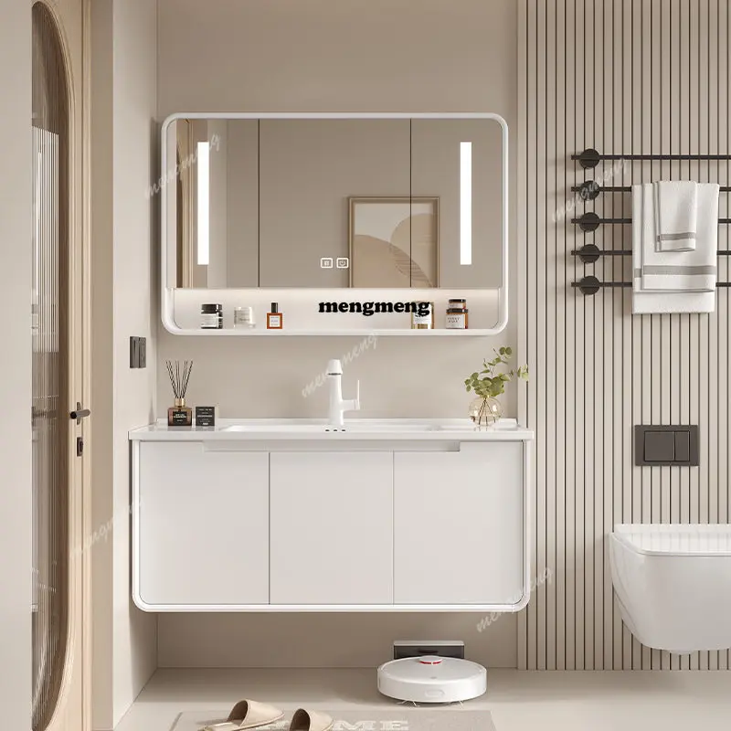 French light luxury bathroom cabinet ceramic integrated basin toilet face wash basin cabinet group
French light luxury bathroom cabinet ceramic integrated basin toilet face wash basin cabinet group