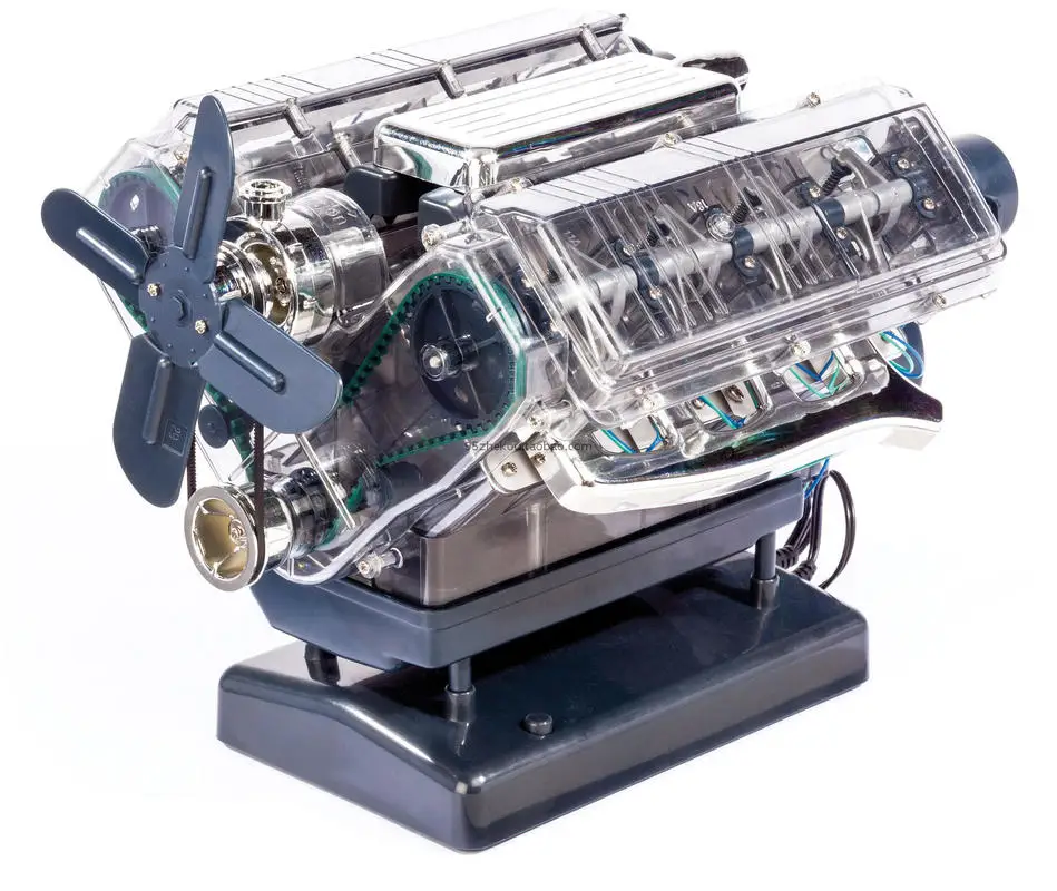 250pcs+ MINI V8 Engine Model Assembly Kit Transparent Visual Runnable Birthday Gift Toys STEAM
250pcs+ MINI V8 Engine Model Assembly Kit Transparent Visual Runnable Birthday Gift Toys STEAM