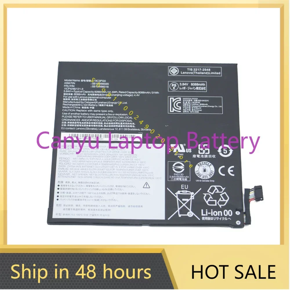 2024 L19M3PG0 L19C3PG0 аккумулятор для Lenovo SB10W86020 SB10W86018 SB10W86019 SB10W86021 3,84 V 31.5Wh 8088 мАч Новый
2024 L19M3PG0 L19C3PG0 аккумулятор для Lenovo SB10W86020 SB10W86018 SB10W86019 SB10W86021 3,84 V 31.5Wh 8088 мАч Новый