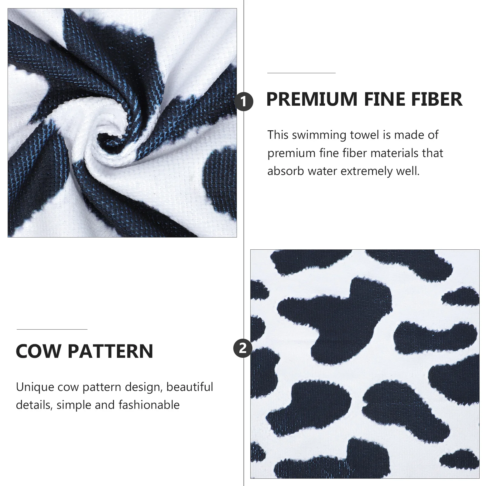 Microfiber Pattern Large Oversized Quick-Drying Swimming Towel For Outdoor Beach Indoor Bathroom Lightweight
Microfiber Pattern Large Oversized Quick-Drying Swimming Towel For Outdoor Beach Indoor Bathroom Lightweight