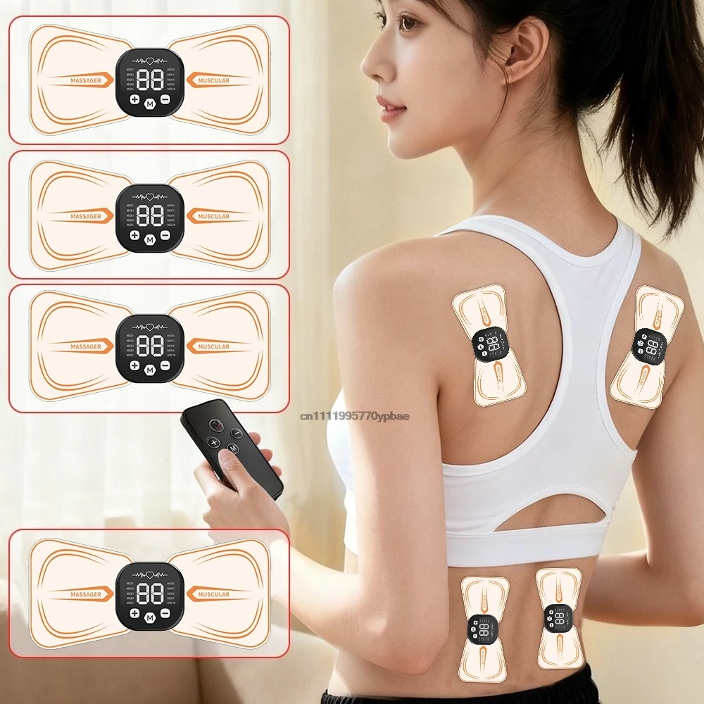 Mini Neck Massager Patch Smart Dual Control 10-Mode 29-Level Wireless Cervical EMS Muscle Stimulator TENS Machine
Mini Neck Massager Patch Smart Dual Control 10-Mode 29-Level Wireless Cervical EMS Muscle Stimulator TENS Machine