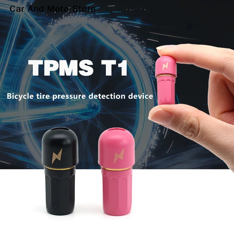 【CMO】2pieces/box TPMS T1 Tire Pressure Monitoring System Bike Air Pressure Monitor Real-Time Wireless Tire Pressure Detector
【CMO】2pieces/box TPMS T1 Tire Pressure Monitoring System Bike Air Pressure Monitor Real-Time Wireless Tire Pressure Detector