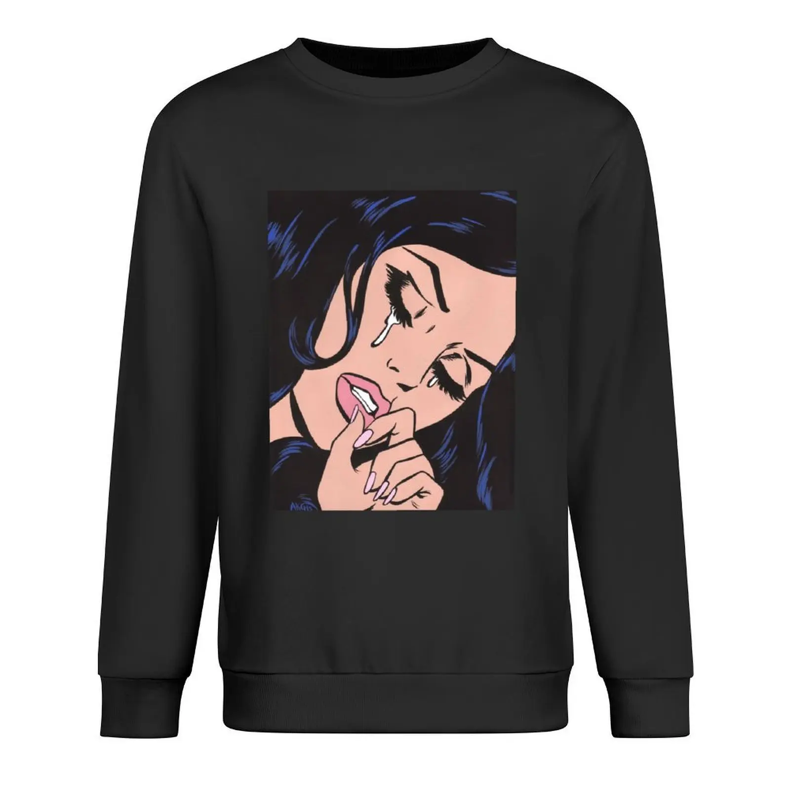 Black Hair Crying Comic Girl Pullover men's autumn clothes winter clothes korean autumn clothes men wear anime sweatshirt
Black Hair Crying Comic Girl Pullover men's autumn clothes winter clothes korean autumn clothes men wear anime sweatshirt