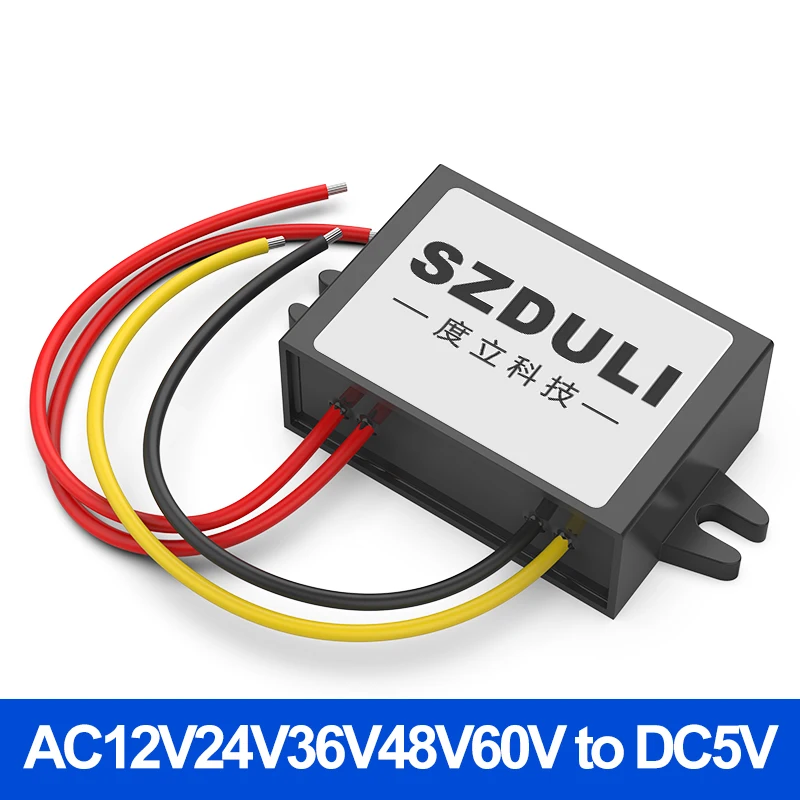 AC12V to DC5V monitoring power converter AC24V to DC5V AC to DC step-down AC48V to DC5V power module AC60V to DC5V
AC12V to DC5V monitoring power converter AC24V to DC5V AC to DC step-down AC48V to DC5V power module AC60V to DC5V
