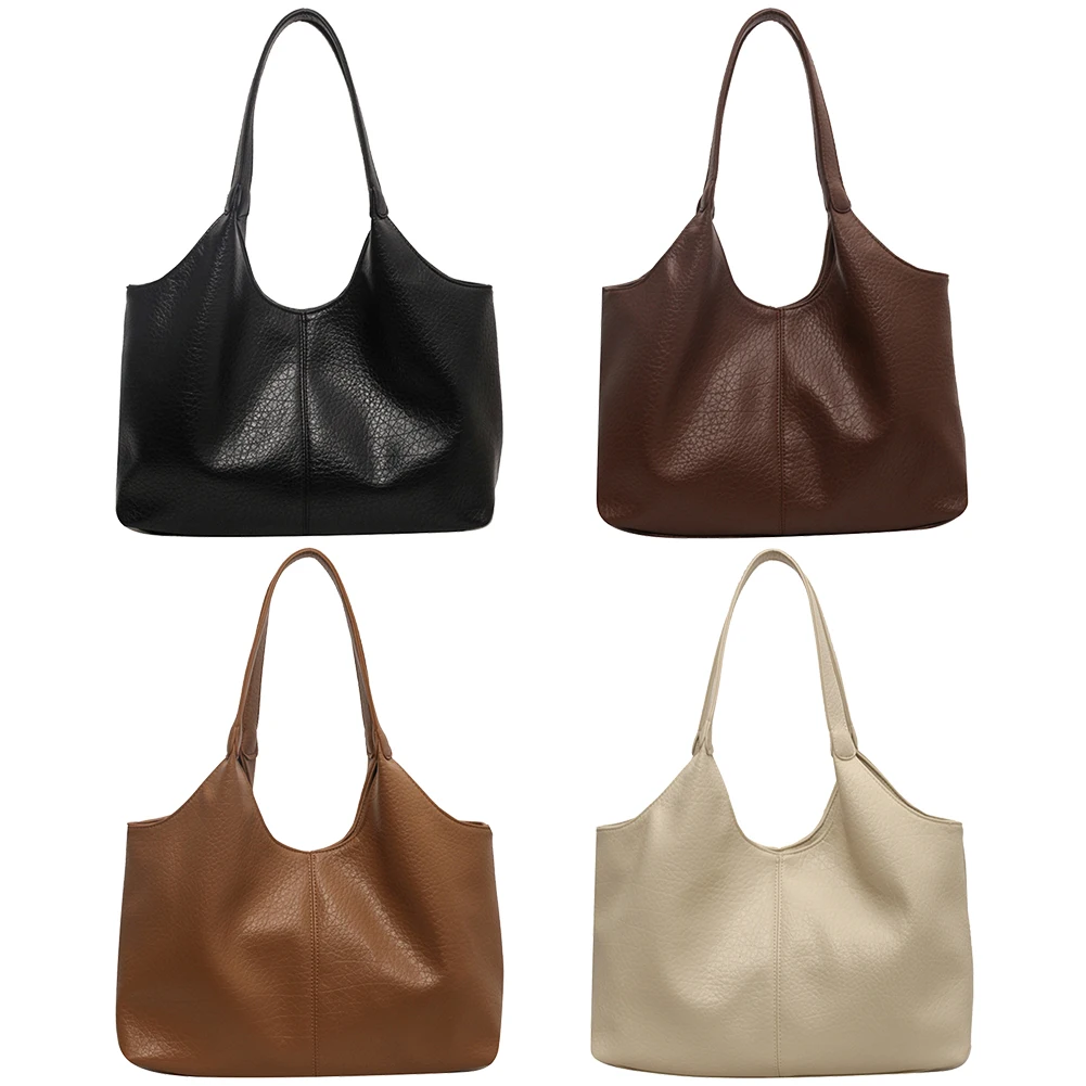 Women Retro Shoulder Bag Solid Color Stylish Communting Bag Waterproof Multi-Use Ladies Girls Utility Bag
Women Retro Shoulder Bag Solid Color Stylish Communting Bag Waterproof Multi-Use Ladies Girls Utility Bag