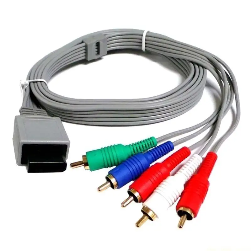 F62C 1.8m/5.9ft 1080/720P HDTV Audio-Video AV-Cable 5RCA Cord High-Definition Component Wire Line for Wii Game Console
F62C 1.8m/5.9ft 1080/720P HDTV Audio-Video AV-Cable 5RCA Cord High-Definition Component Wire Line for Wii Game Console