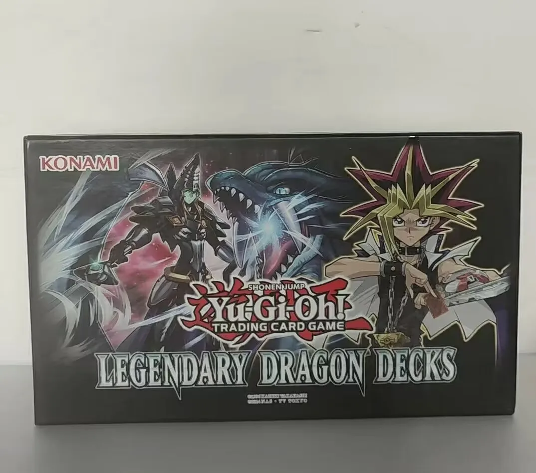 Yugioh KONAMI Duel Monsters TCG Legendary Dragon Decks LEDD English Collection Sealed Booster Box
Yugioh KONAMI Duel Monsters TCG Legendary Dragon Decks LEDD English Collection Sealed Booster Box
