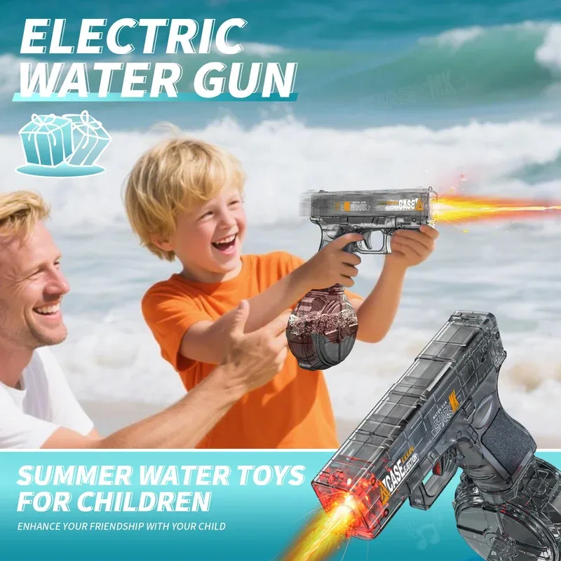 Kids Portable Long-Range Flame Light Water Gun - Fun Exciting Summer Beach Game Toy
Kids Portable Long-Range Flame Light Water Gun - Fun Exciting Summer Beach Game Toy