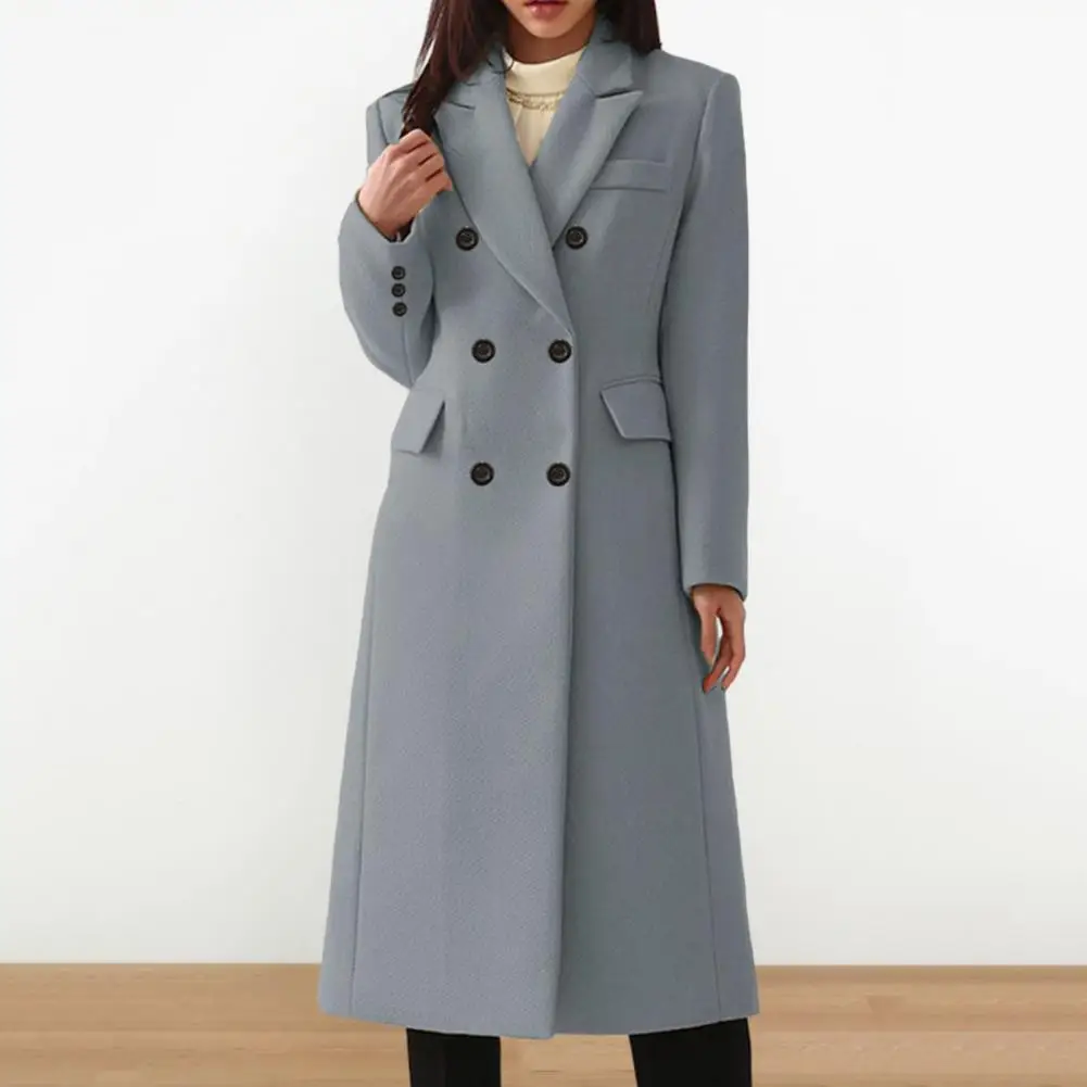 Women Double-breasted Coat Double-breasted Jacket Thickened Warm Windproof Women's Double-breasted Overcoat Stylish Loose Fit
Women Double-breasted Coat Double-breasted Jacket Thickened Warm Windproof Women's Double-breasted Overcoat Stylish Loose Fit