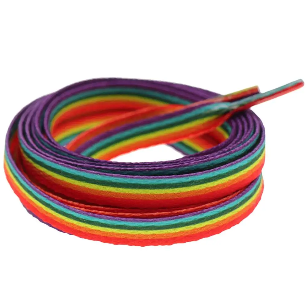 Rainbow Gradient Shoelaces Bright Camouflage Print Durable Replacement Vertical Stripes Fashion Tie Stylish Laces Shoe
Rainbow Gradient Shoelaces Bright Camouflage Print Durable Replacement Vertical Stripes Fashion Tie Stylish Laces Shoe