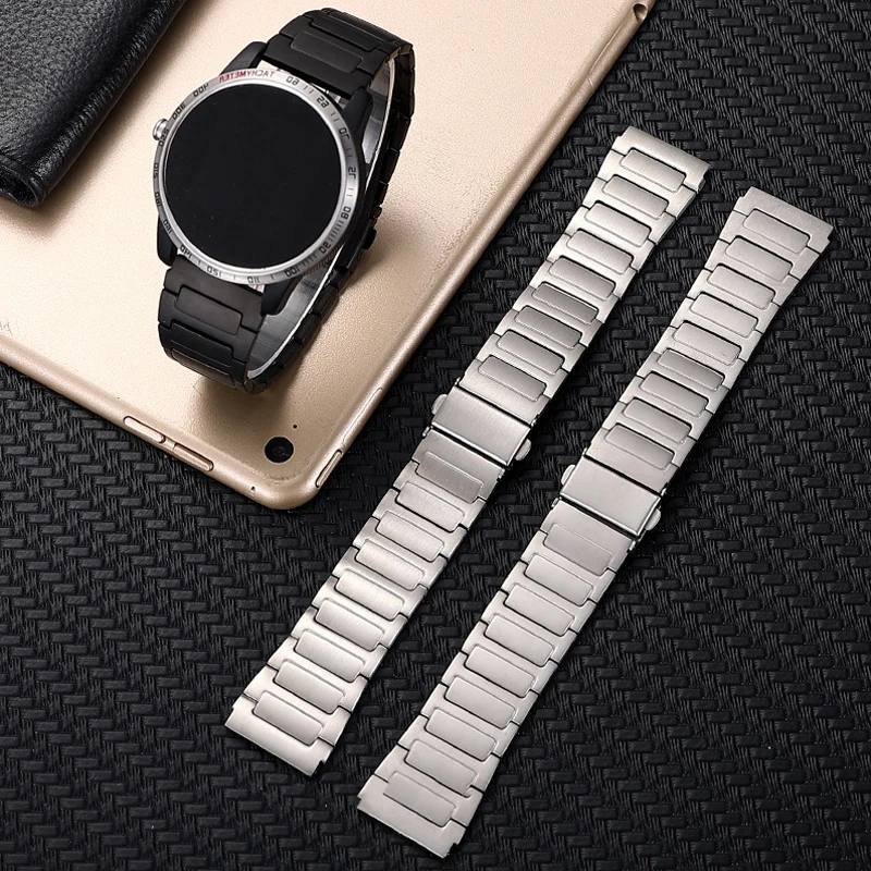 22mm Stainless Steel Strap For Huawei Watch GT 5 Pro 4 3 2 2e 46MM Luxury Band Metal Bracelet For Samsung Galaxy Watch 3 Gear S3
22mm Stainless Steel Strap For Huawei Watch GT 5 Pro 4 3 2 2e 46MM Luxury Band Metal Bracelet For Samsung Galaxy Watch 3 Gear S3