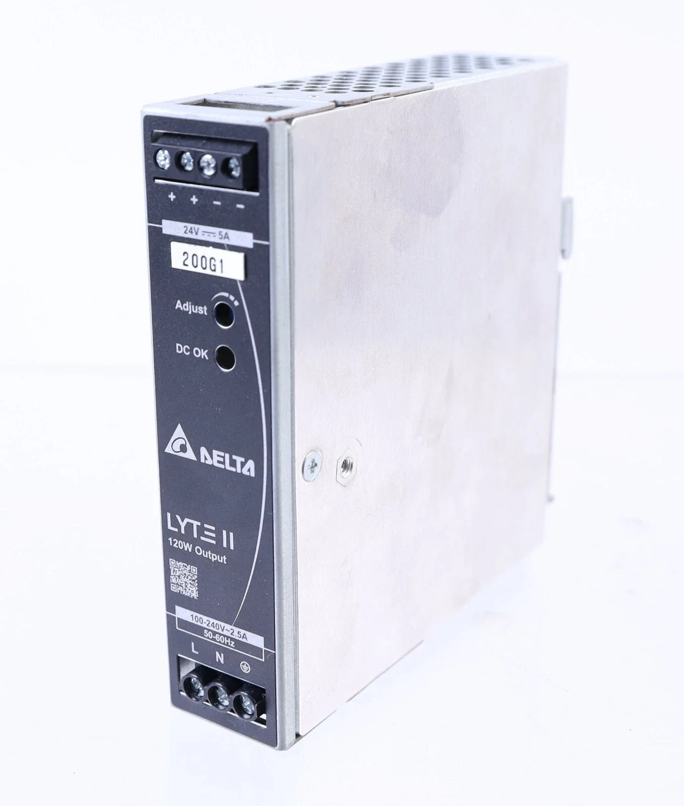 DRL-24V120W1EN AC/DC DIN RAIL 24V 120W - LYTE2 Power Supply
DRL-24V120W1EN AC/DC DIN RAIL 24V 120W - LYTE2 Power Supply