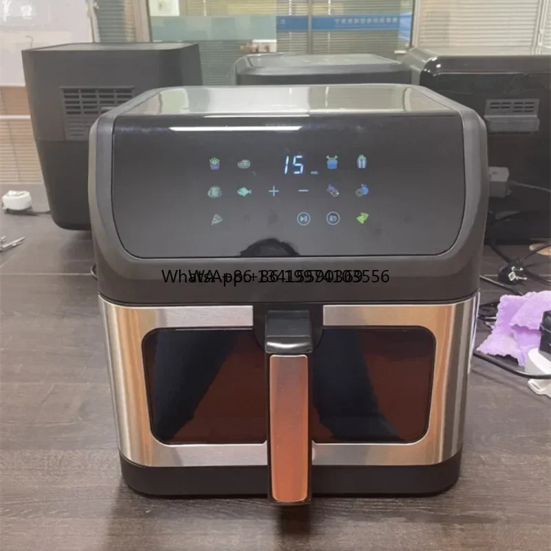 Large Capacity 10L Single Basket Air Fryer Oil Free Nonstick Smart Digital Air Fryer
Large Capacity 10L Single Basket Air Fryer Oil Free Nonstick Smart Digital Air Fryer