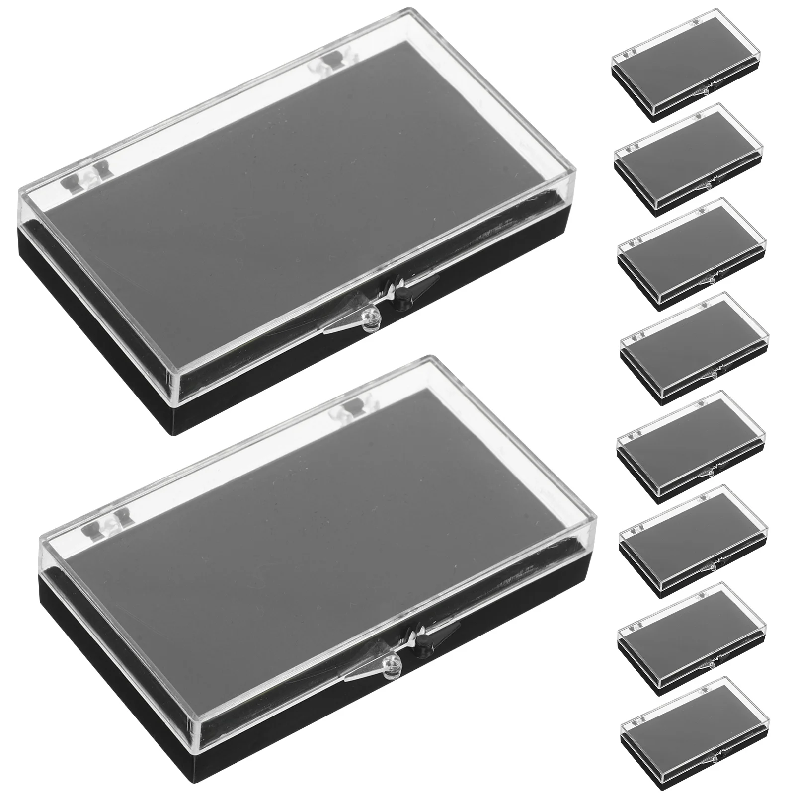 10 Pcs Badge Box Packing Case Jewelry Display Container Clear Boxes for Marathon Medal Displaying Brooch Desktop
10 Pcs Badge Box Packing Case Jewelry Display Container Clear Boxes for Marathon Medal Displaying Brooch Desktop
