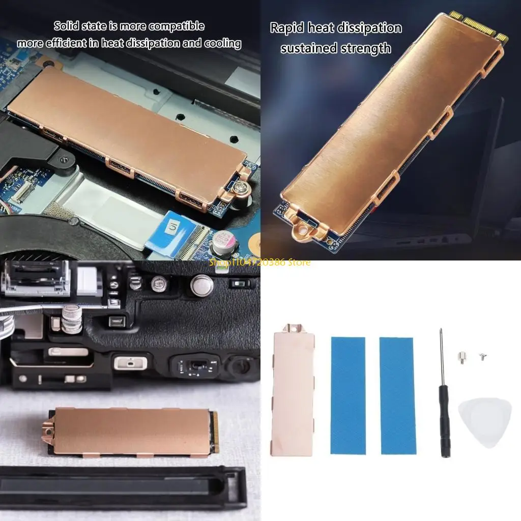 K0EA Instants устанавливает металлический радиатор с бесшумным охлаждением компьютерного компонента для моделей твердотельных
K0EA Instants устанавливает металлический радиатор с бесшумным охлаждением компьютерного компонента для моделей твердотельных