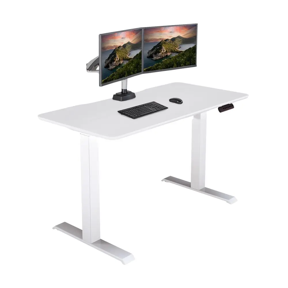 Essential Electric Standing Desk for Home Office 48x24 SitStand Desk, 4 Memory Height Presets, 2Piece Laminate Wood Top, Sturdy
Essential Electric Standing Desk for Home Office 48x24 SitStand Desk, 4 Memory Height Presets, 2Piece Laminate Wood Top, Sturdy