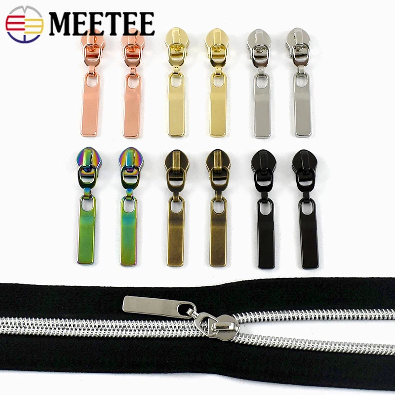 5-30Pcs Meetee 5# Nylon Zipper Slider Sewing Puller Pocket Closure Zips Garment Replace Zippers Head Repair Kit DIY Accessories
5-30Pcs Meetee 5# Nylon Zipper Slider Sewing Puller Pocket Closure Zips Garment Replace Zippers Head Repair Kit DIY Accessories