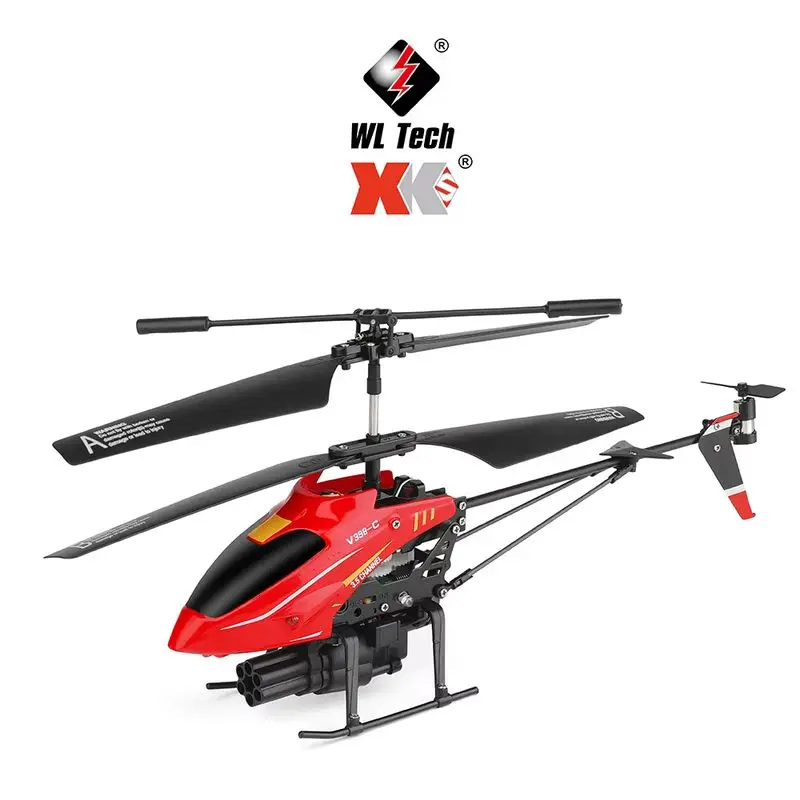Wltoys V398-C Remote-Controlled Aircraft Missile 2.4G Helicopter 3.5 CH Lighting To Hit Bullets And Set Height RC Model Aircraft
Wltoys V398-C Remote-Controlled Aircraft Missile 2.4G Helicopter 3.5 CH Lighting To Hit Bullets And Set Height RC Model Aircraft