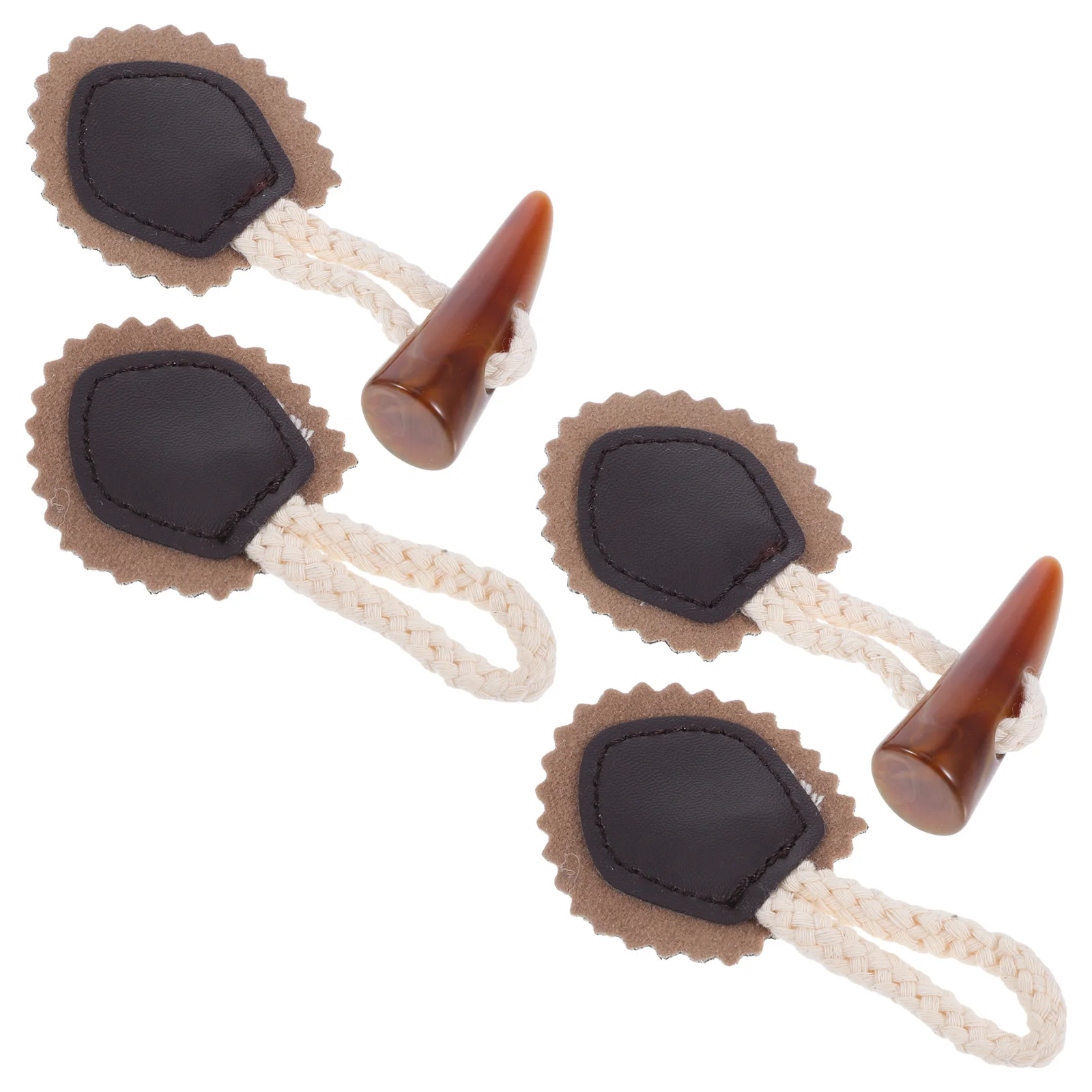 2 Pairs Imitation Horn Buckle Buttons Coat Toggle Resin Vintage Toggles Outerwear Closures Clasps Woolen Jacket Sew Cold
2 Pairs Imitation Horn Buckle Buttons Coat Toggle Resin Vintage Toggles Outerwear Closures Clasps Woolen Jacket Sew Cold