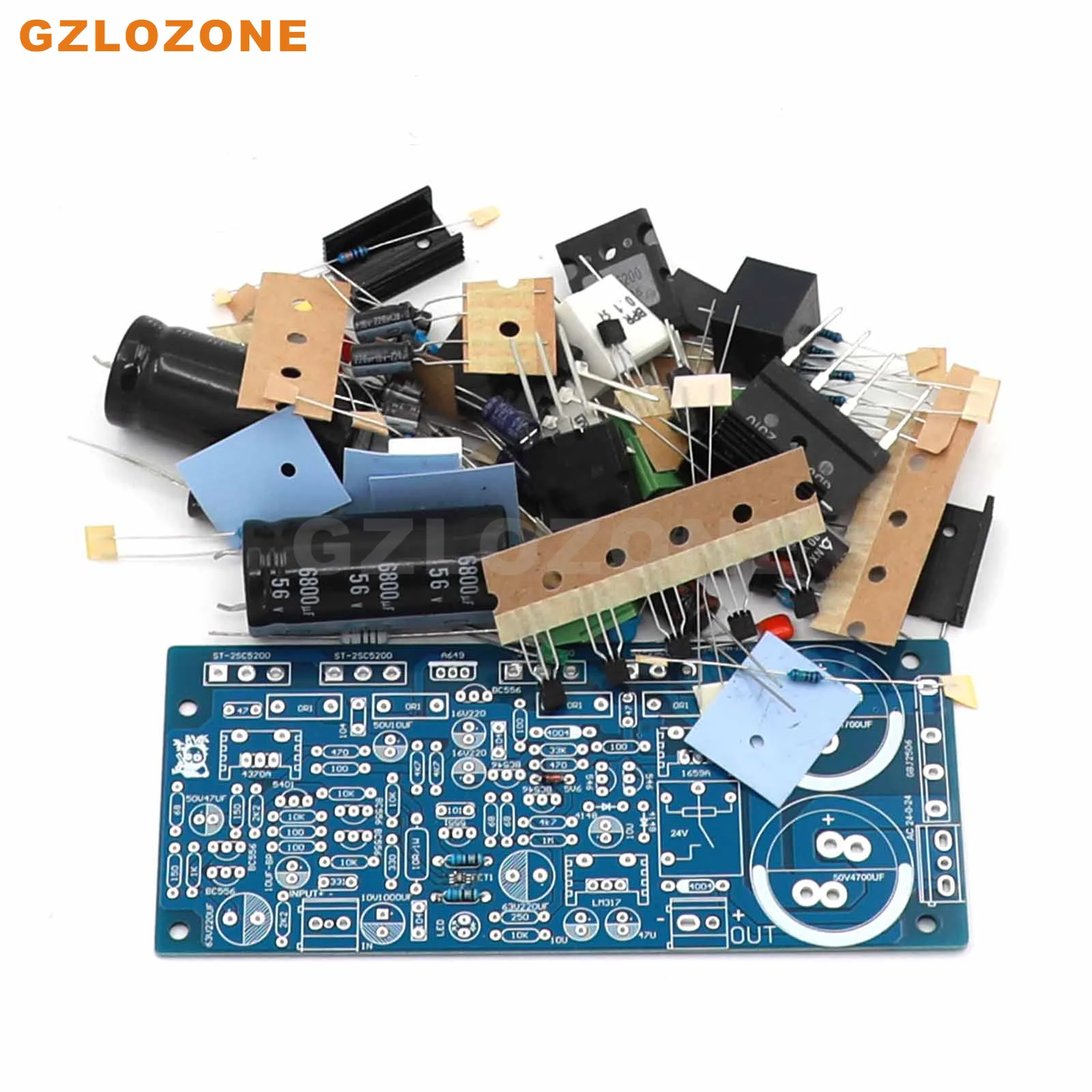 FM711 моно мод класса AB ST 2SC520 0 усилитель мощности DIY Kit/готовая плата 250WX2 4 Ом с защитой SPK (Z-05)
FM711 моно мод класса AB ST 2SC520 0 усилитель мощности DIY Kit/готовая плата 250WX2 4 Ом с защитой SPK (Z-05)