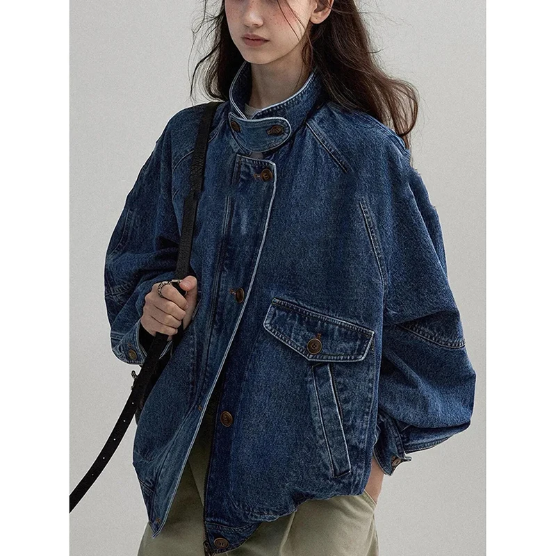 Американская винтажная джинсовая куртка женская классическая синяя однобортная куртка-карго с длинным рукавом осень-зима уличная повседневная верхняя одежда
Американская винтажная джинсовая куртка женская классическая синяя однобортная куртка-карго с длинным рукавом осень-зима уличная повседневная верхняя одежда