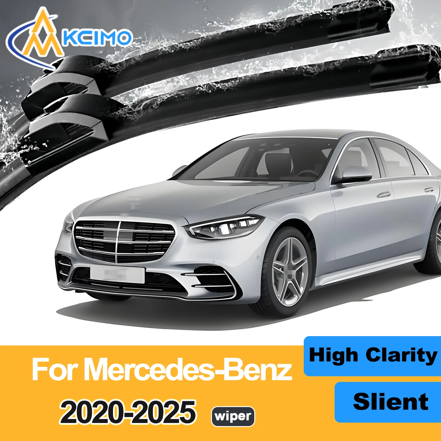 2 шт. универсальные щетки стеклоочистителя для Mercedes-Benz S-Class W223 2020-2025, передние лобовые стеклоочистители, аксессуары для щеток 2025 2024 
2 шт. универсальные щетки стеклоочистителя для Mercedes-Benz S-Class W223 2020-2025, передние лобовые стеклоочистители, аксессуары для щеток 2025 2024