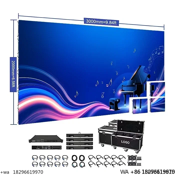Outdoor SMD LED Display Panels Waterproof Diecast Aluminum Frame for Rental Backdrops
Outdoor SMD LED Display Panels Waterproof Diecast Aluminum Frame for Rental Backdrops