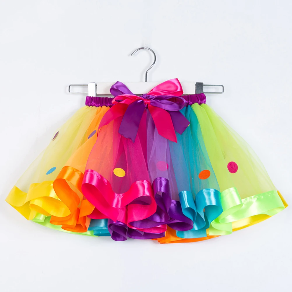 Unique Rainbow Midiskirt Nylon Spandex Tutu Skirt Adorable Design Comfortable Fabric For Girls Party Dress Up
Unique Rainbow Midiskirt Nylon Spandex Tutu Skirt Adorable Design Comfortable Fabric For Girls Party Dress Up