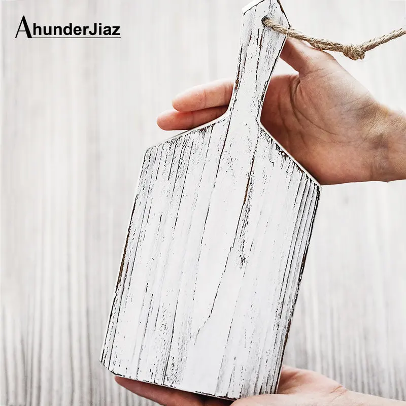 AhunderJiaz Retro Old Solid Wood Chopping Board White Bread Pallet Gray Coaster Rural Food Photography Home Decoration
AhunderJiaz Retro Old Solid Wood Chopping Board White Bread Pallet Gray Coaster Rural Food Photography Home Decoration