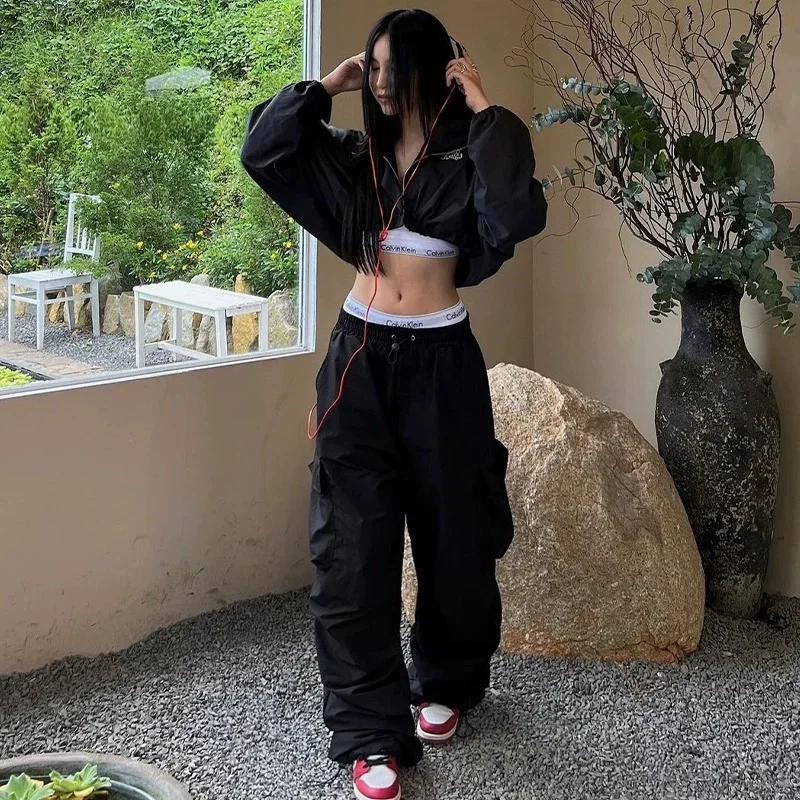 Women's Sports Suit, Letter Embroider Zipper Hoodies, Long Wide Pants, Fashion Vintage 2025
Women's Sports Suit, Letter Embroider Zipper Hoodies, Long Wide Pants, Fashion Vintage 2025