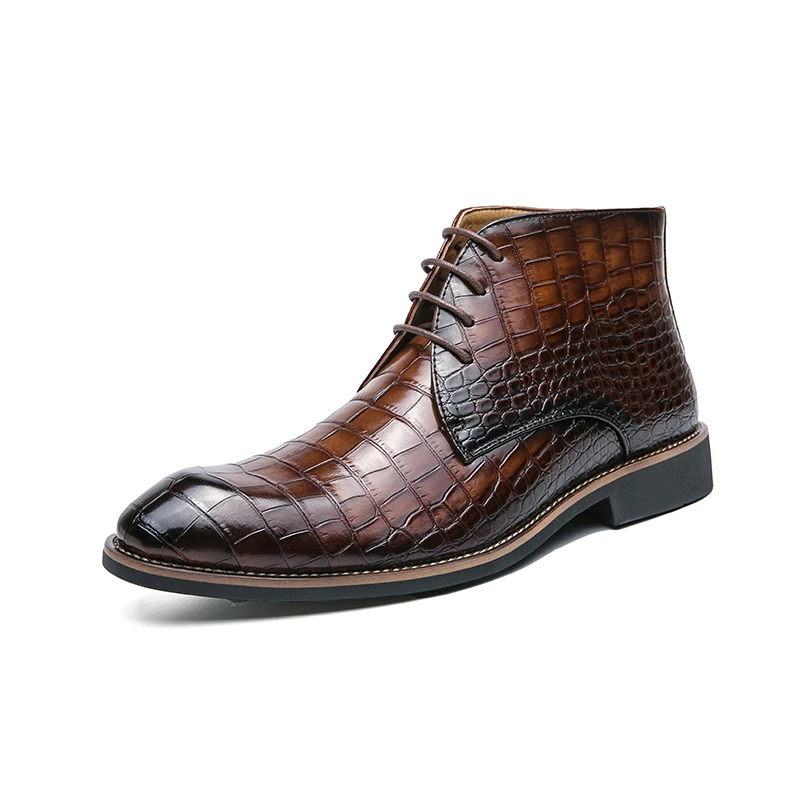 Motorcycle Trendy Men's New Fashionable Block Shoes Men's Casual Leather Shoes British Style Trendy Breathable Shoes
Motorcycle Trendy Men's New Fashionable Block Shoes Men's Casual Leather Shoes British Style Trendy Breathable Shoes