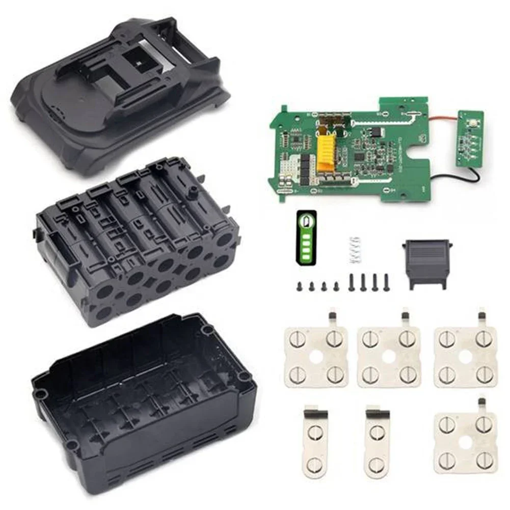 1set Battery Sleeve Protection Board Lithium Battery Pack For 18v 21700 Battery Nesting Power Tool With Protective Plate
1set Battery Sleeve Protection Board Lithium Battery Pack For 18v 21700 Battery Nesting Power Tool With Protective Plate