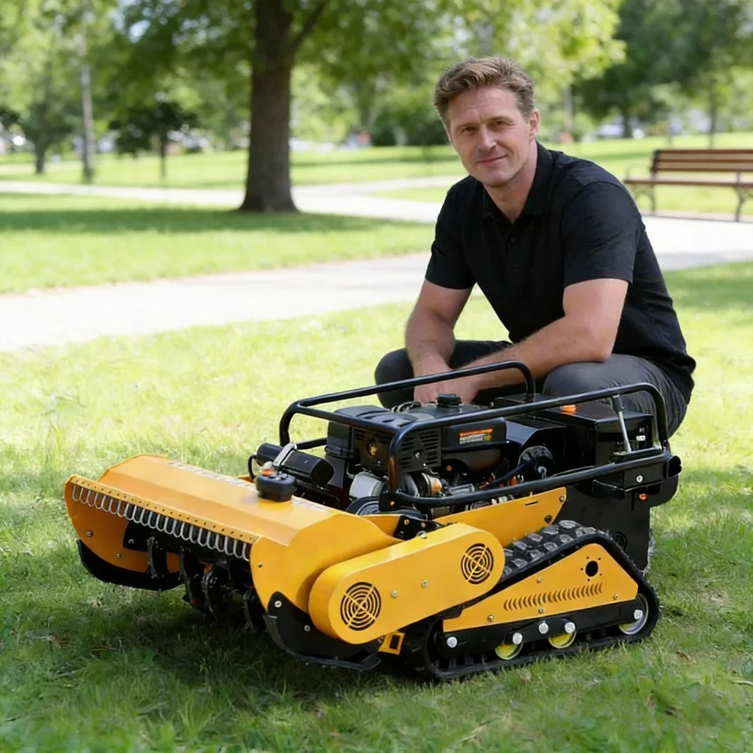 Индивидуальная умная газонокосилка-измельчитель — лезвия из марганцевой стали и утолщенные гусеницы для стрижки на склонах парков и гор
Индивидуальная умная газонокосилка-измельчитель — лезвия из марганцевой стали и утолщенные гусеницы для стрижки на склонах парков и гор